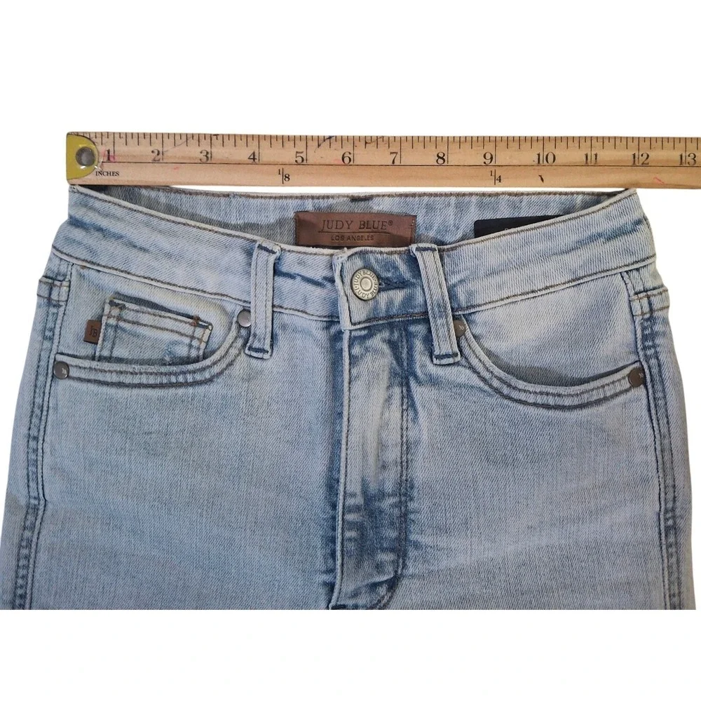 Judy Blue Bootcut Jeans Light Wash High Rise Stretch Denim JB88784 Womens 0/24S